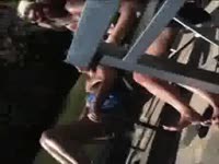 Spying on my mum in her bikini